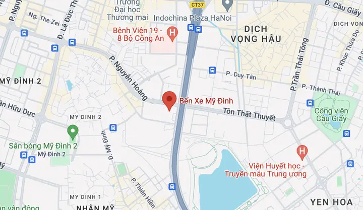 Điểm đón/trả khách, văn phòng nhà xe