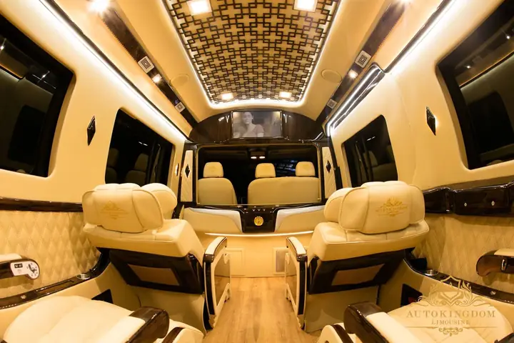 Hình ảnh xe Limousine 9 chỗ AutoKingdom