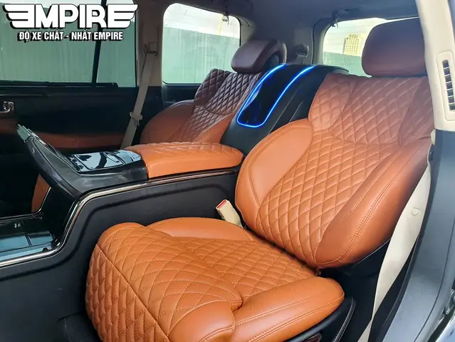 Sang Trọng, Đẳng Cấp, Tiện Nghi Và Hiện Đại Là Thông Điệp Thể Hiện Trên Nội Thất Lexus Lx570 Mà Empire Đã Thiết Kế Và Nâng Cấp Kính Mời Quý Vị Cùng Trải Nghiệm.