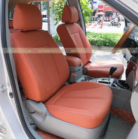 nội thất xe santa fe 2008