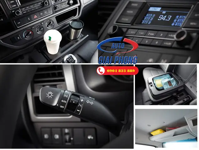 Tổng quan về nội thất Xe tải Hyundai New Mighty EX6