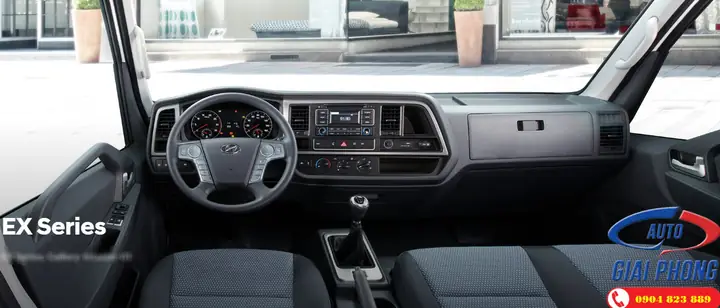 Tổng quan về nội thất Xe tải Hyundai New Mighty EX6