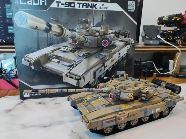 r/lepin - Đánh giá Xe tăng T90 (Cada 61003) (Không có động cơ)