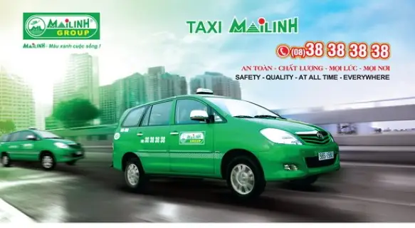 nội thất xe taxi mai linh 7 chỗ