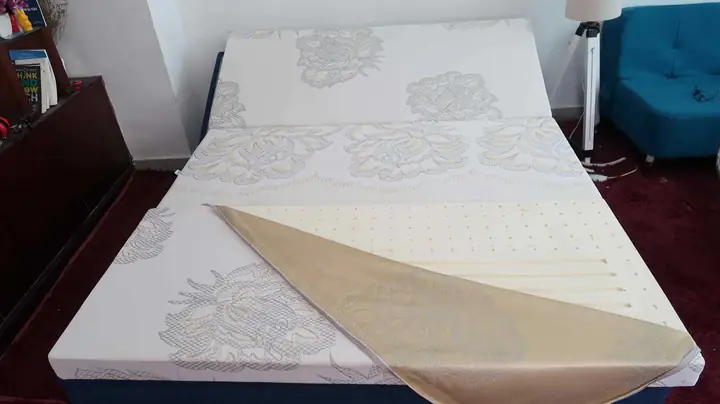Nệm gấp 3 cao su bông Kim Cương Nệm gấp 3 cao su bông Kim Cương