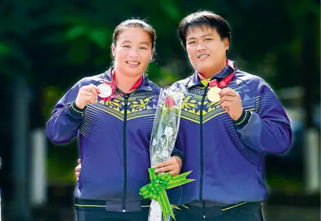 Tăng Văn Hải (huy Chương Vàng) Cùng Phạm Thị Thanh Trúc (huy Chương Bạc) Tại Đại Hội Thể Thao Toàn Quốc 2018- Hà Nội.