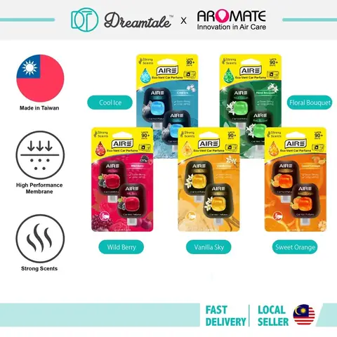 Nước Hoa Ô Tô Aromate Từ Đài Loan