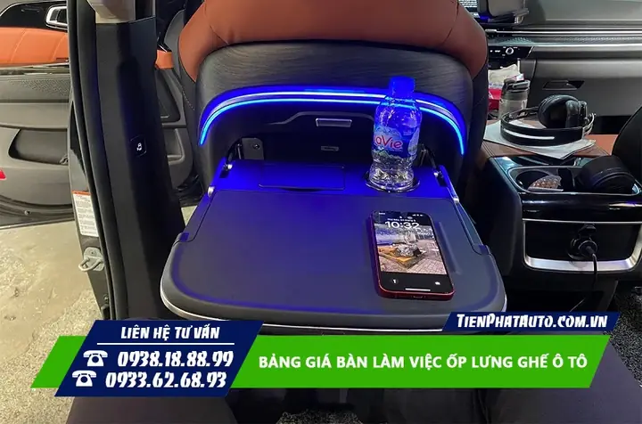 Lý Do Bạn Nên Lắp Bàn Làm Việc Ốp Lưng Ghế Cho Ô Tô?
