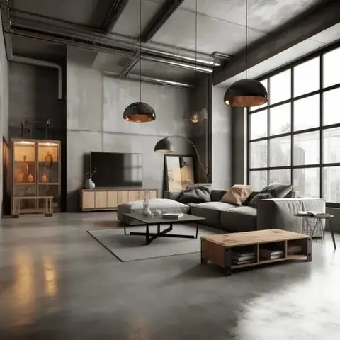 3. Phong cách Industrial