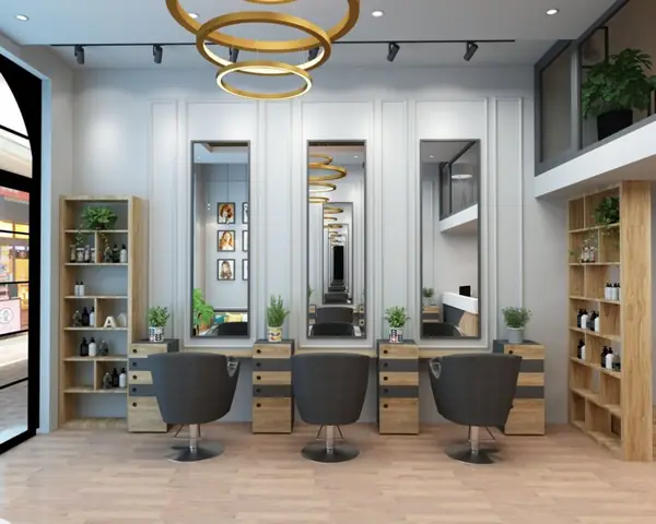 Thiết kế và thi công trọn gói salon tóc