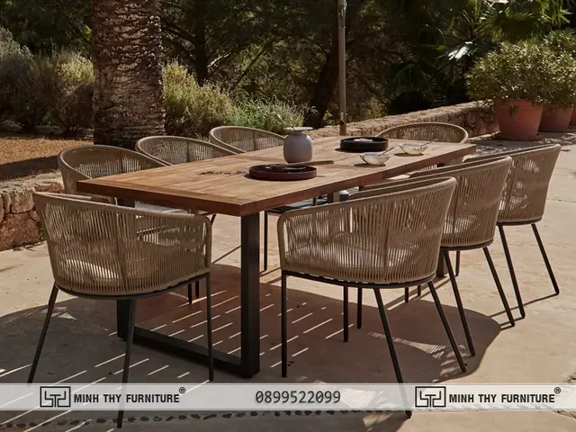 1.bàn Ghế Cafe Ngoài Trời - Điểm Nhấn Của Quán Cafe Và Khu Resort
