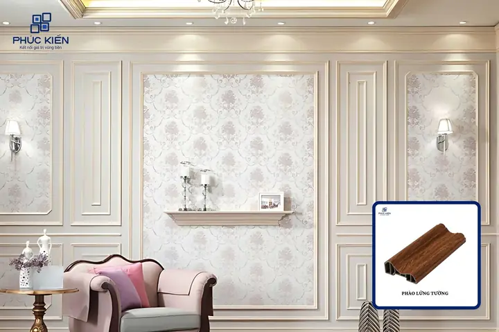 2.1 Phào chỉ lửng tường