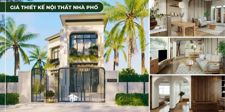 Báo giá thiết kế nội thất nhà phố