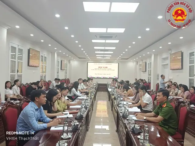 Để Thực Hiện Tốt Các Nhiệm Vụ Trong Năm 2025, Xã Thạch Thất Đã Giao Chỉ Tiêu Kinh Tế - Xã Hội Và Dự Toán Ngân Sách Nhà Nước Năm 2025 Cho Các Cơ Quan, Đơn Vị, Ngành, Phòng Chuyên Môn, Các Trường Học Công Lập Trên Địa Bàn Xã.