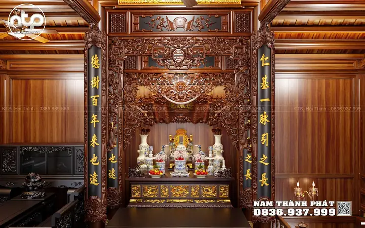 2. Nội Thất Nhà Gỗ Trên Tầng 2 Cực Đẹp