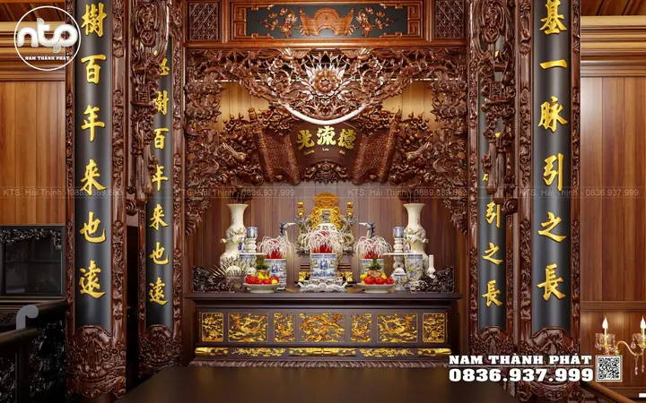 2. Nội Thất Nhà Gỗ Trên Tầng 2 Cực Đẹp