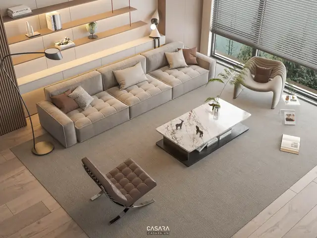 2. Nguyên Tắc Chia Tỉ Lệ Sofa Trong Phối Cảnh 3d Nội Thất 2. Nguyên Tắc Chia Tỉ Lệ Sofa Trong Phối Cảnh 3d Nội Thất