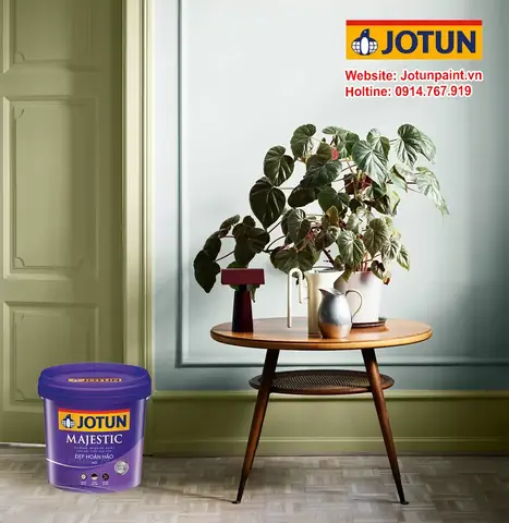 Cách Sử Dụng Sơn Jotun Majestic Đẹp Hoàn Hảo Mờ Lon 5l