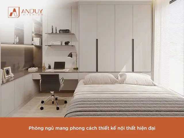 Những lưu ý khi thiết kế phòng ngủ theo phong cách hiện đại