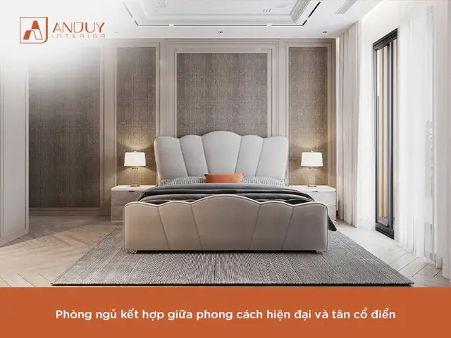 Đặc trưng của phong cách hiện đại trong thiết kế phòng ngủ