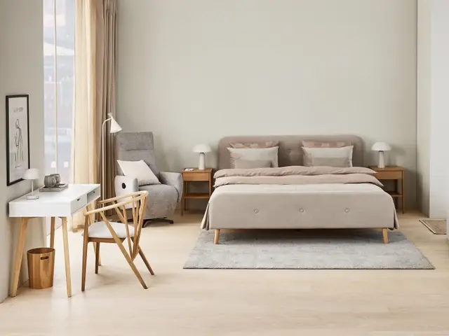 Mẫu nội thất phòng ngủ phong cách Scandinavian