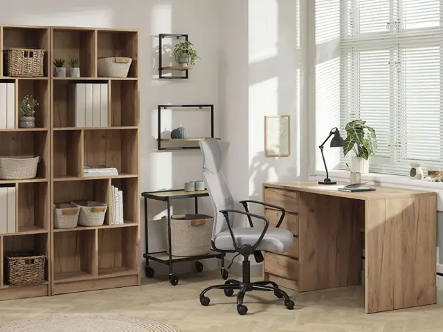Mẫu nội thất phòng làm việc phong cách Scandinavian