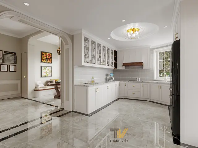 Thiết kế nội thất phòng khách – bếp Thiết kế nội thất phòng khách – bếp