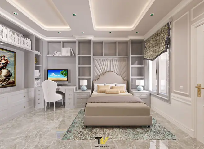 Thiết kế nội thất phòng ngủ dành tặng cho bé trai Thiết kế nội thất phòng ngủ dành tặng cho bé trai