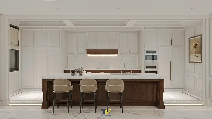 Thiết kế nội thất không gian phòng bếp
