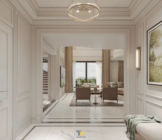Thiết kế nội thất không gian tiền sảnh