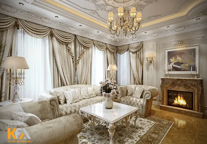 Tham khảo thêm những hình ảnh về phong cách trang trí nội thất Baroque