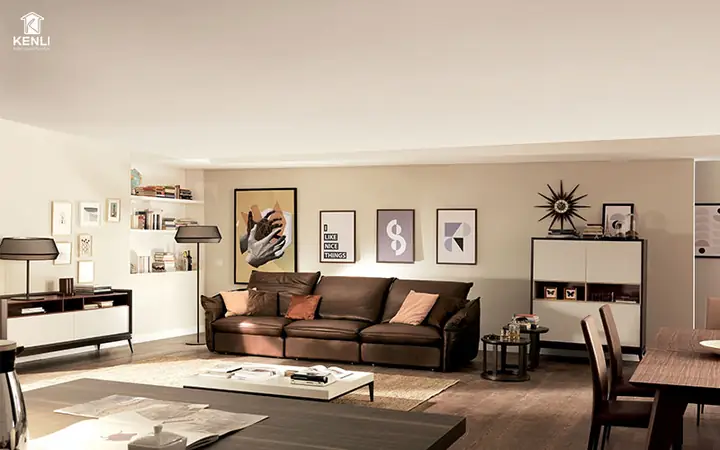 Ghế sofa da phong cách nội thất hiện đại từ các thương hiệu hàng đầu Châu Âu: