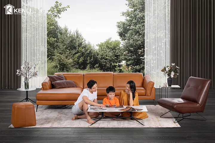 Ghế sofa da phong cách nội thất hiện đại từ các thương hiệu hàng đầu Châu Âu: