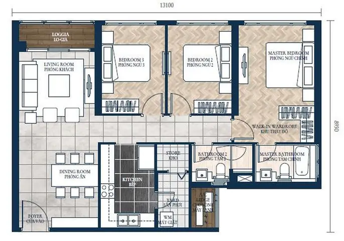 Thiết kế nội thất căn hộ Somerset Feliz 108m2 phong cách Indochine độc đáo, ấn tượng sâu sắc Thiết kế nội thất căn hộ Somerset Feliz 108m2 phong cách Indochine độc đáo, ấn tượng sâu sắc