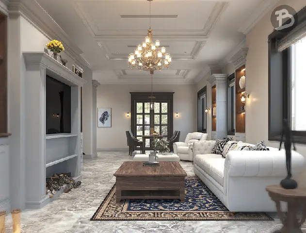 Nội thất Châu Âu phong cách phổ biến trong thiết kế biệt thự Nội thất Châu Âu phong cách phổ biến trong thiết kế biệt thự