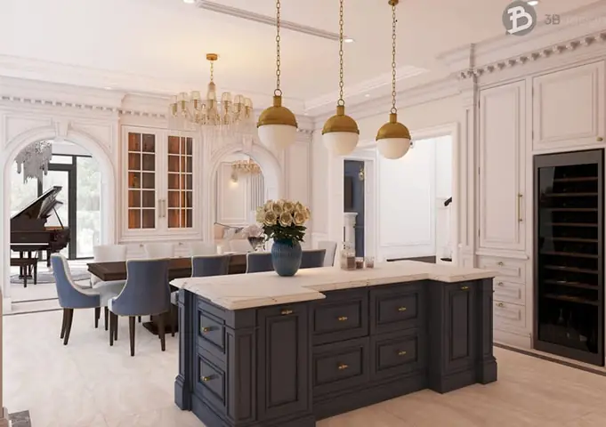 Một số mẫu thiết kế nội thất phong cách truyền thống – Traditional Style đẹp Một số mẫu thiết kế nội thất phong cách truyền thống – Traditional Style đẹp