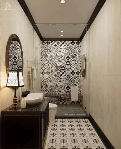 Thiết kế phòng khách với phong cách indochine: