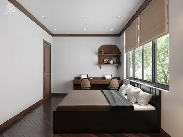 Thiết kế phòng khách với phong cách indochine: