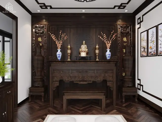 Thiết kế phòng khách với phong cách indochine: