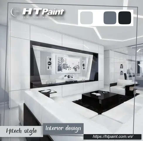 phong cách thiết kế nội thất công nghệ cao