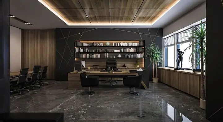 2.4 Màu sắc chủ đạo cho nội thất văn phòng giám đốc