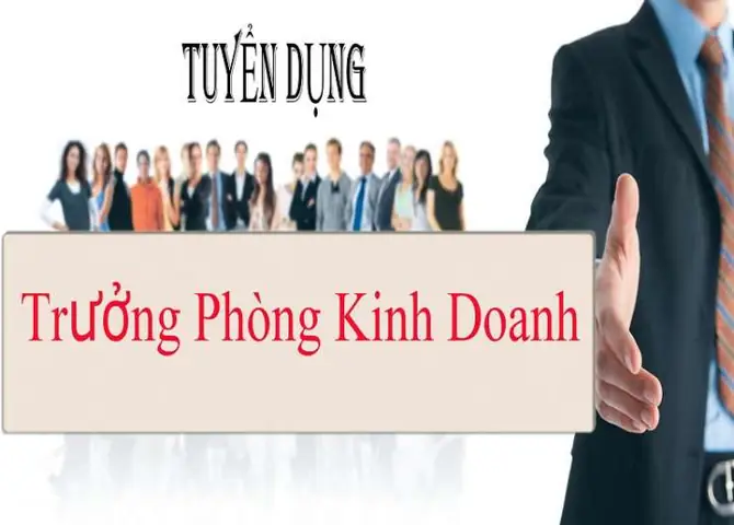 Tuyá»n dá»¥ng trÆ°á»ng phÃ²ng kinh doanh ná»i tháº¥t táº¡i HÃ  Ná»i