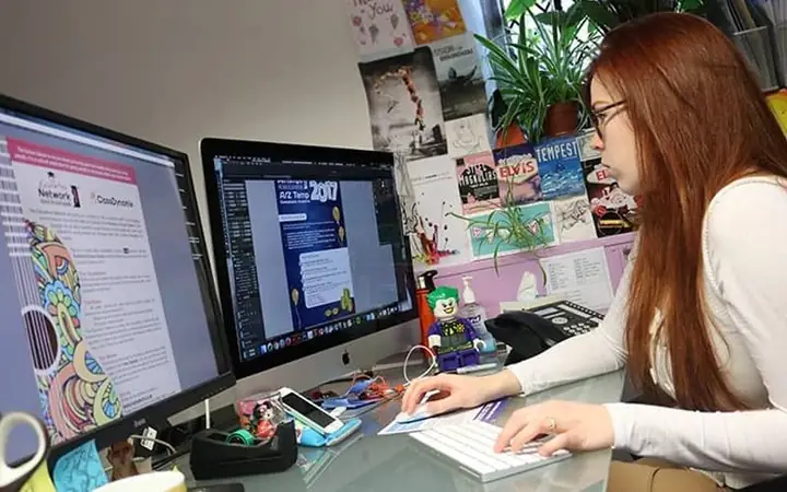 Bước 5: Trình duyệt thiết kế