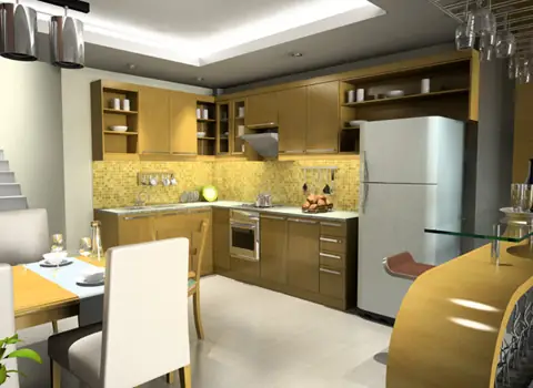 Cách bố trí nội thất phòng bếp hợp phong thủy để chiêu tài lộc