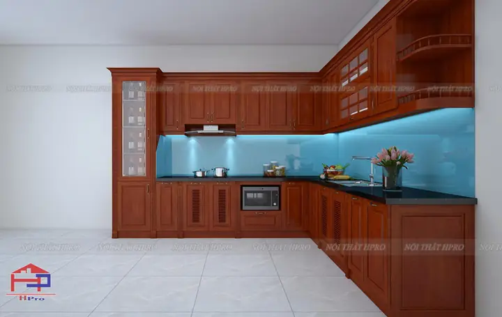 Điểm Nổi Bật Của Tủ Bếp Gỗ Xoan Đào Tbxd11 Nhà Anh Ngọc - Việt Trì - Phú Thọ Là Gì?
