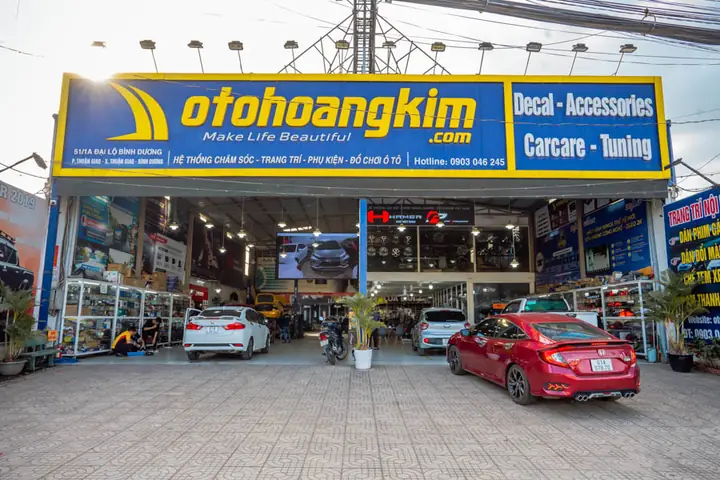 Chi nhánh Ô Tô Hoàng Kim tại Bình Dương