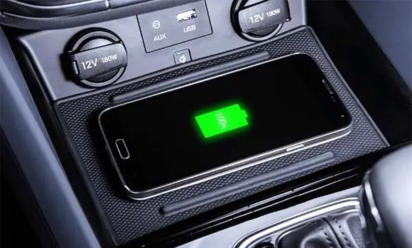 Bộ sạc không dây tích hợp nhanh cho xe Lexus LS