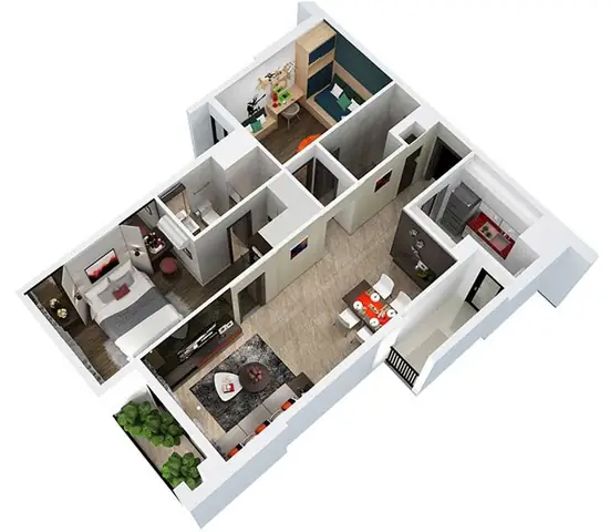 Ii/ Mặt Bằng Cho Thuê Chung Cư Hà Đô Centrosa Quận 10