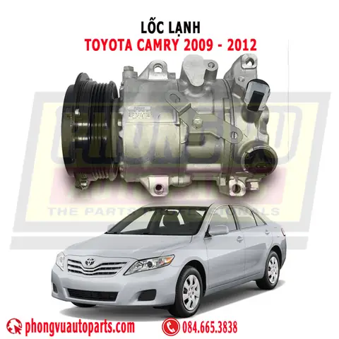 Lốc Lạnh (lốc Điều Hòa) Toyota Camry 2009 - 2012: Mã 88310-06390, 447150-1410 – Cấu Tạo, Vai Trò, Dấu Hiệu Hư Hỏng Và Giải Pháp Thay Thế