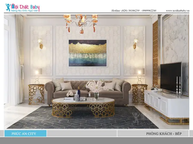 Thiết Kế Nội Thất Căn Nhà Mẫu Dự Án Phúc An City